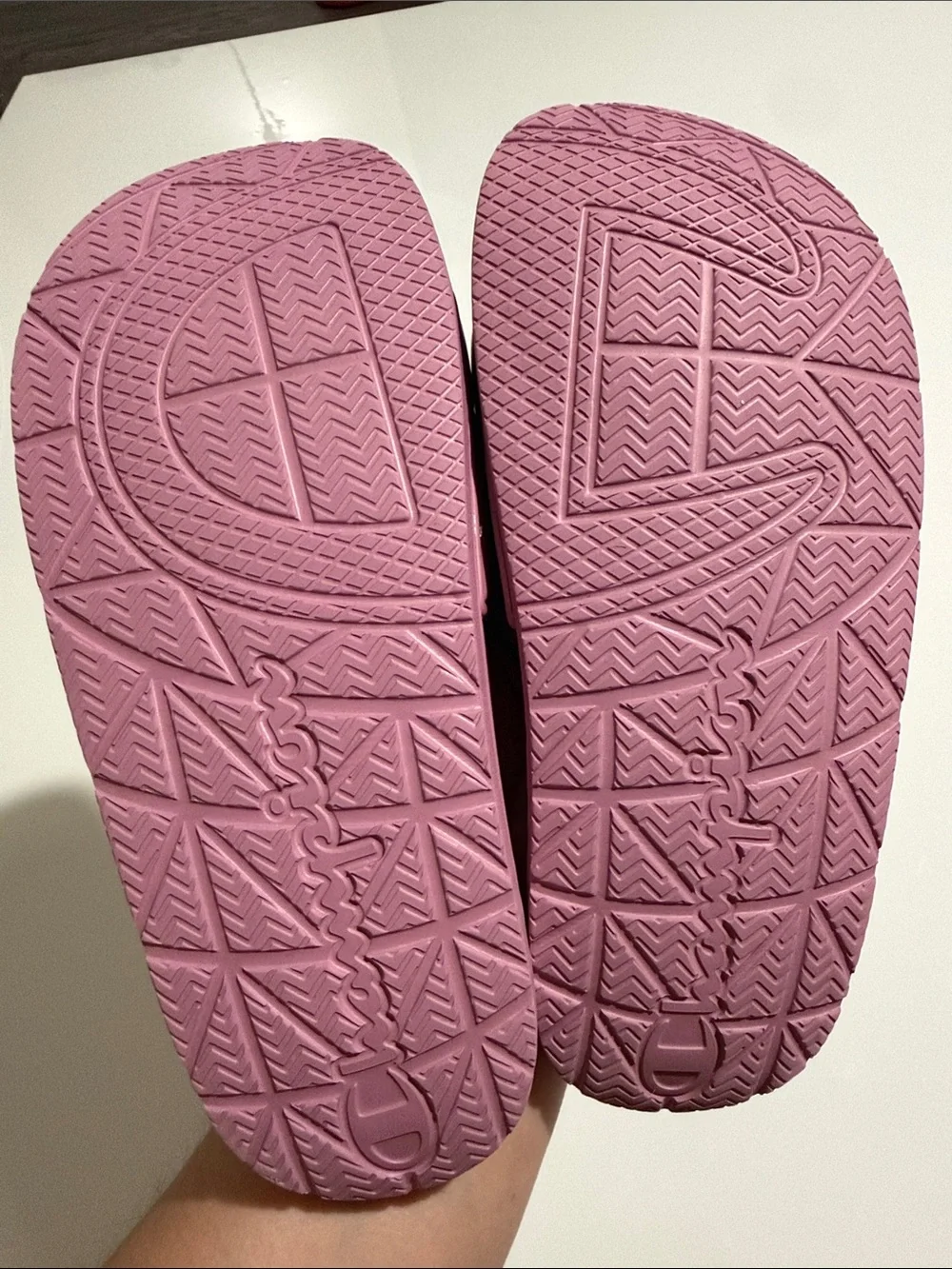 Champion women Pink Slide Sandals Sz 8